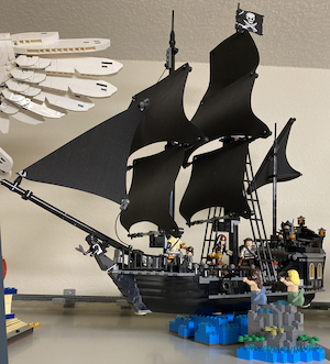 LEGO Pirates of the Caribbean Black Pearl ship